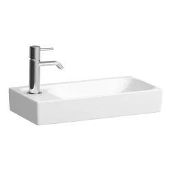 Laufen Meda kézmosó 46 cm széles H8151147161131, matt fekete