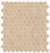 fap ceramiche nobu, beige gres round mosaico 29 x 32,5 cm RT matt fap ceramiche nobu, beige gres round mosaico 29 x 32,5 cm RT matt