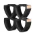 Marca Corona 1741, arialuce curve nero glassa