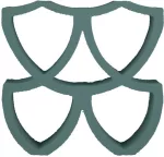 Marca Corona 1741, arialuce curve verde