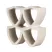 Marca Corona 1741, arialuce curve bianco glassa