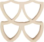 Marca Corona 1741, arialuce curve avorio