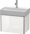 Duravit XSquare, mosdó szekrény 58,4 cm széles XS 4067 dekor 2 DuraSquare