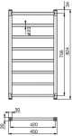 Zehnder Stalox radiátor 80 x 45 cm