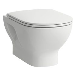 Laufen Lua WC, fali mélyöblítéses rimless basic H8200814000001, LCC fehér