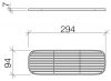 Dornbracht, Imo szappantartó rács 82 482 970 300 mm