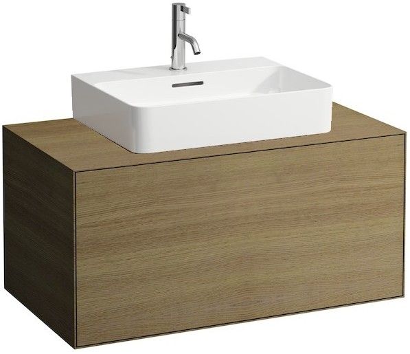 Laufen boutique mosdó alatti furnérozott szekrény csempék ...