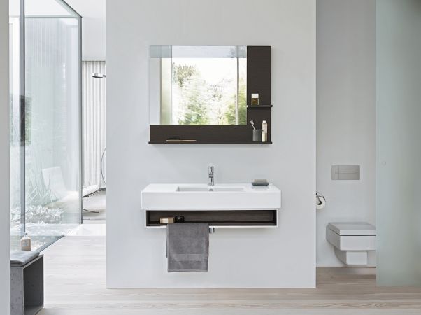 Duravit vero termékcsalád mosdó alá épÃthetÅ alsószekrény, falon ...